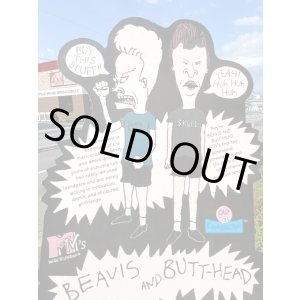 画像: BEAVIS AND BUTT-HEAD 1993'S STORE DISPLAY SIGN