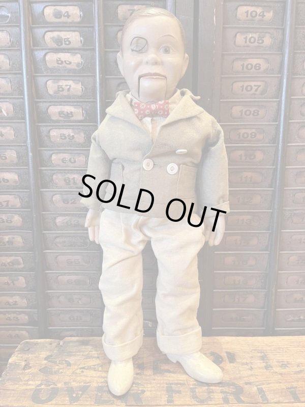 画像1: CHARLIE MCCARTHY 1937'S COMPOSITION DOLL