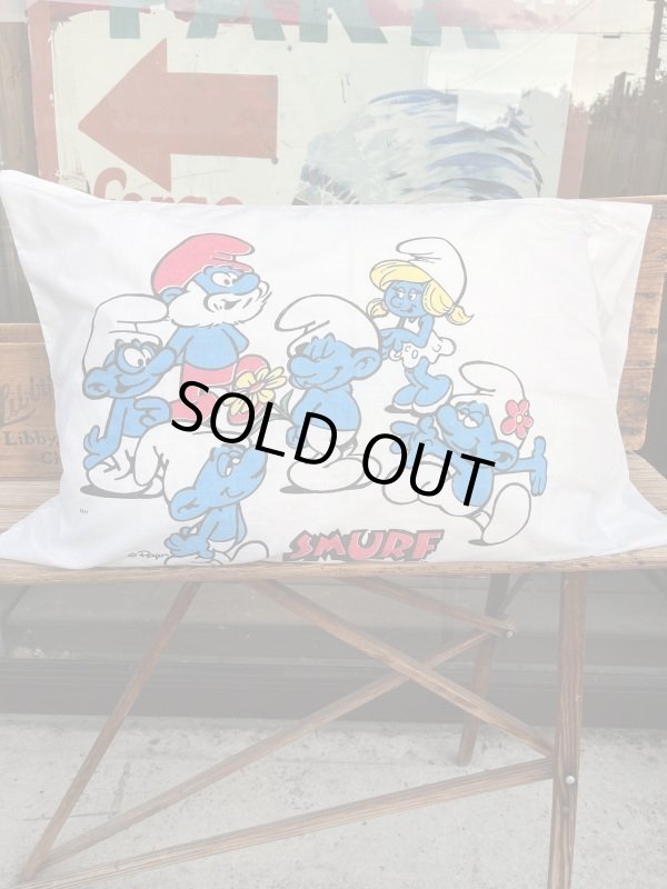 画像1: SMURF ”MADE IN USA" VINTAGE PILLOW CASE