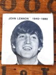 画像1: JOHN LENNON 1980'S D.STOCK PIN BACK BUTTON #1