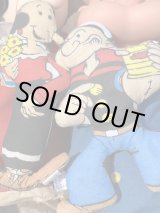 画像: POPEYE & OLIVE 1979'S CLIBMATES RAG DOLL SET