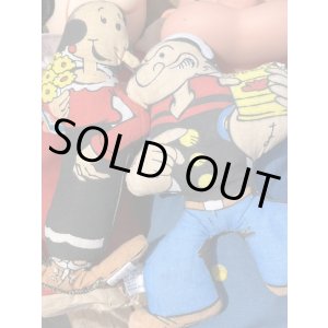 画像: POPEYE & OLIVE 1979'S CLIBMATES RAG DOLL SET