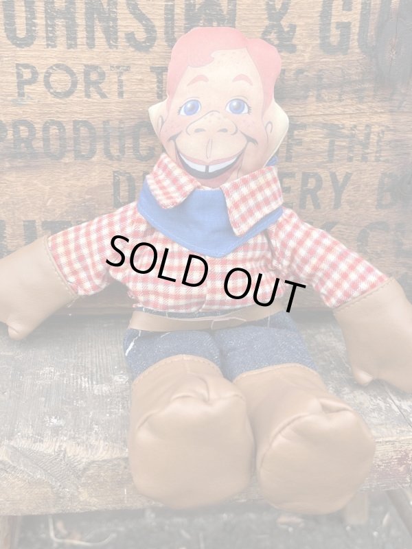 画像1: HOWDY DOODY 1980'S APPLAUSE PLUSH DOLL