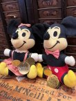 画像2: MICKEY MOUSE🏰MINNIE MOUSE VINTAGE PLUSH DOLL SET