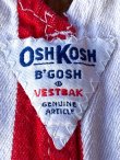 画像9: OSHKOSH  "WHITE×RED" KIDS  VINTAGE OVERALL 