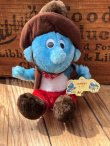 画像1: SMURF "COWBOY" 1980'S  PLUSH DOLL