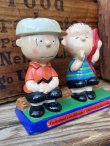 画像2: CHARLIE BROWN & LINUS 1970'S DETERMINED PAPIER MACHE 