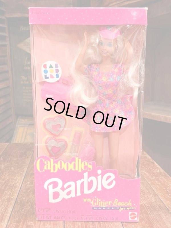 画像1: CABOODLES BARBIE "WITH GLITTER BEACH MAKEUP FOR YOU" 1992'S D.STOCK DOLL