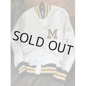 画像: UNIVERSITY OF MICHIGAN WOLVERINES FELCO "MADE IN USA"  SWEAT JACKET