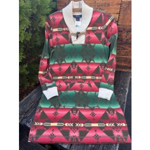 画像: POLO RALPH LAUREN "LARGE" KIDS NATIVE AMERICAN PATTERN SWEAT DRESS