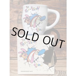画像: RENS & STIMPY 1992'S D.STOCK SMASHED MUG #1