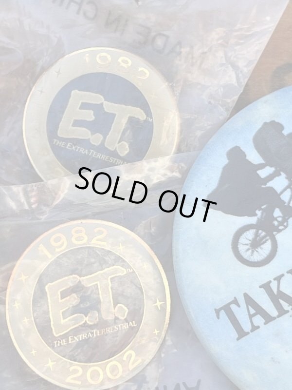 画像4: E.T. 20TH ANNIVERSARY D.STOCK PINS .