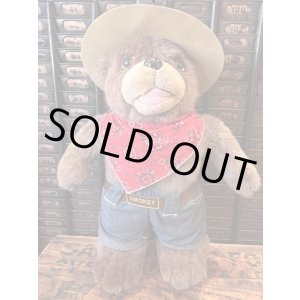 画像: SMOKEY BEAR "SYKES SERVICE" 1990'S BIG SIZE(ᵔᴥᵔ)DOLL 