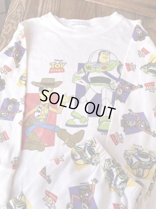 画像1: TOY STORY1 KIDS VINTAGE T-SHIRTS ＋ PANTS SET