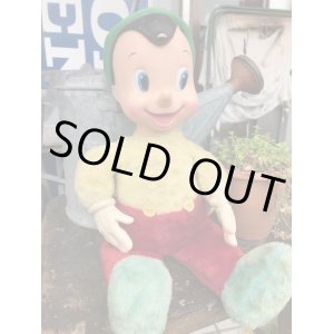 画像: PINOCCHIO 1950'S GUND RUBBER FACE DOLL