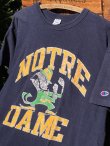 画像2: CHAMPION "UNIVERSITY OF NORTRE DAME" "MADE IN USA" 19８0'S T-SHIRTS