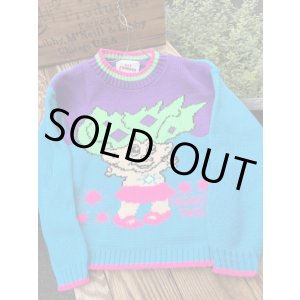 画像: TREASURE TROLLS "MADE IN USA"  KIDS VINTAGE SWEATER