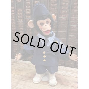 画像: ZIPPY THE MONKEY "US AIR FORCE" 1950'S RUBBER FACE DOLL