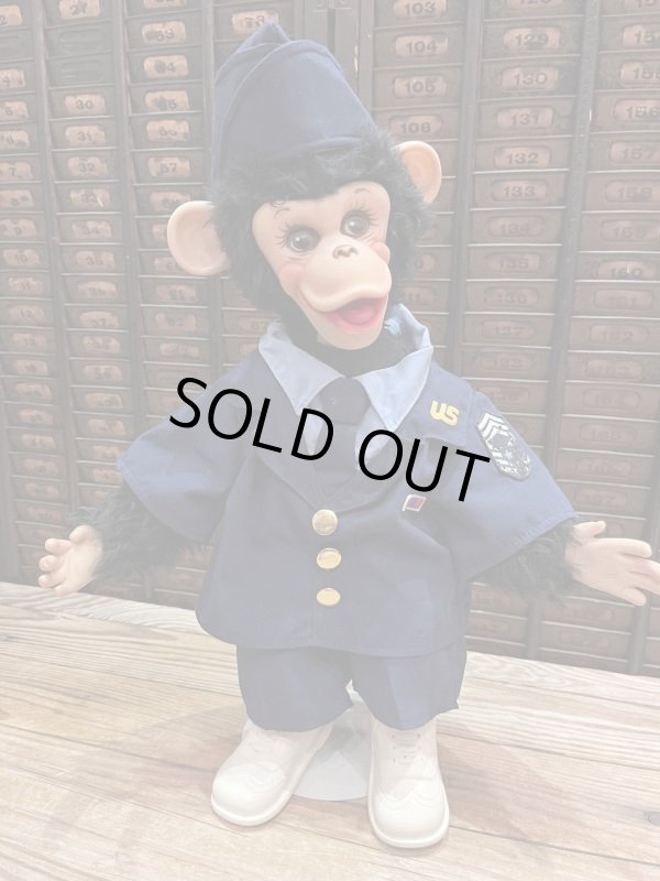 画像1: ZIPPY THE MONKEY "US AIR FORCE" 1950'S RUBBER FACE DOLL