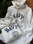 画像5: US NAVAL ACADEMY "MADE IN USA"  1990'S "LARGE" PRO WEAVE SWEAT PARKA