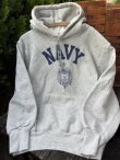 画像1: US NAVAL ACADEMY "MADE IN USA"  1990'S "LARGE" PRO WEAVE SWEAT PARKA