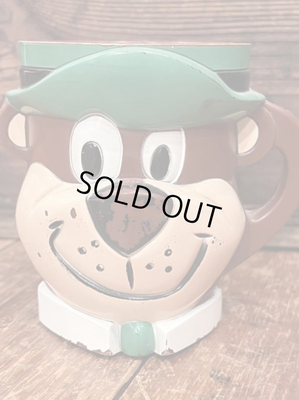 画像1: YOGI BEAR 1960'S PLASTIC MUG