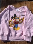 画像1: MICKEY MOUSE "MADE IN USA" KIDS VINTAGE D.STOCK SWEAT SHIRTS