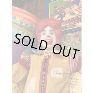 画像: McDonald's "Ronald McDonald" 1993'S PUPPET DOLL
