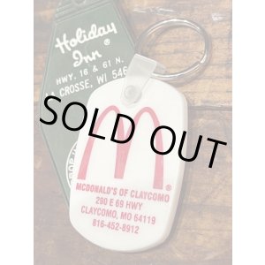 画像: McDonald's "CLAYCOMO,MO" OLD KEYCHAIN