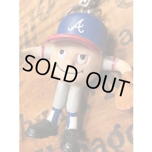 画像: MLB "ATLANTA BRAVES" 1993'S POSABLE FIGURE KEYCHAIN 