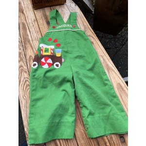 画像: RICHARD HANTEN ”CHRISTMAS🍰TRAIN" KIDS VINTAGE OVERALL