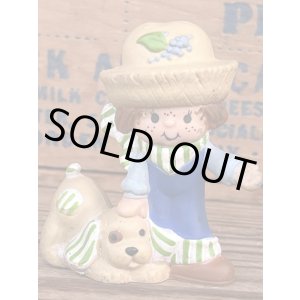 画像: STRAWBERRY SHORTCAKE “HUCKLEBERRY PIE" 1980'S PVC FIGURE