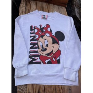 画像: MINNIE MOUSE "MADE IN USA" KIDS VINTAGE SWEAT SHIRTS 