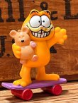 画像2: GARFIELD "SKATEBOARDING"  1980'S PVC FIGURE