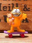 画像1: GARFIELD "SKATEBOARDING"  1980'S PVC FIGURE