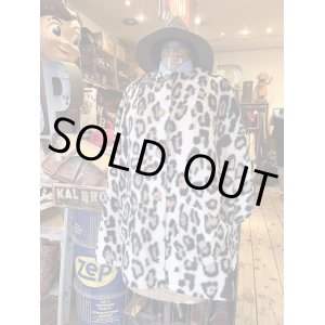 画像: LEOPARD FAKE FUR VINTAGE PONCHO COAT