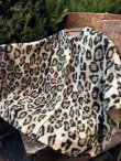 画像12: LEOPARD FAKE FUR VINTAGE PONCHO COAT