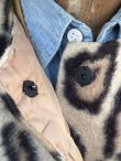 画像9: LEOPARD FAKE FUR VINTAGE PONCHO COAT