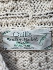 画像3: QUILL'S WOOLLEN MARKET "MADE IN IRELAND" D.STOCK ARAN HAND KNIT CARDIGAN