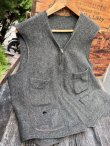 画像6: WOOL 1950'S HUNTING VEST 