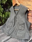 画像5: WOOL 1950'S HUNTING VEST 