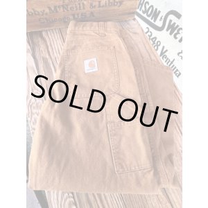 画像: CARHARTT KIDS USED BROWN DUCK PATINTER PANTS