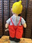 画像2: DENNIS THE MENACE 1960'S KNICKERBOCKER RUBBER FACE DOLL