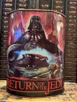 画像1: STAR WARS "RETURN OF THE JEDI" "MADE IN USA" VINTAGE METAL TRASH CAN