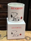 画像1: PEANUTS "JUST FOR YOU " 1980'S D.STOCK CANDLE