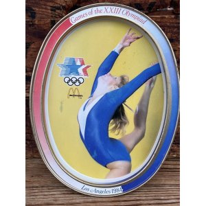 画像: McDONALD'S "LOS ANGELES OLYMPIC" 1984'S METAL PLATE