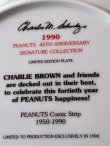 画像8: PEANUTS 40TH ANNIVERSARY "HAPPINESS" 1990'S SIGNATURE COLLECTION PLATE
