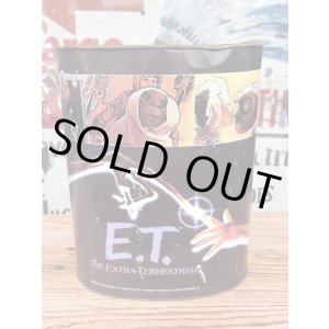 画像: E.T. "MADE IN USA" 1980'S METAL TRASH CAN