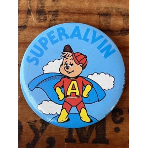 画像: ALVIN "SUPER ALVIN" 1983'S BUTTON PIN