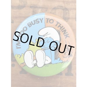 画像: SMURF "SEARS🇺🇸MADE IN USA" D.STOCK BUTTON PIN